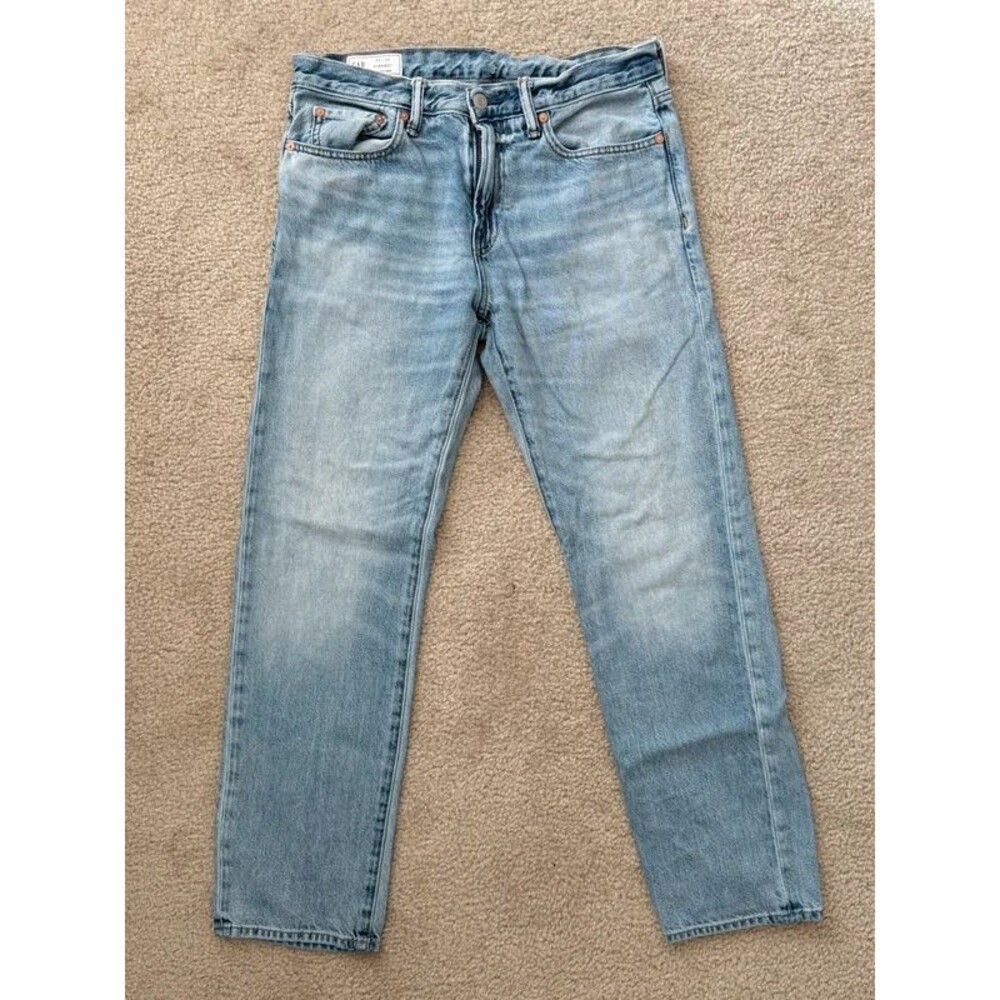 Gap Straight Leg Jeans 30x30 Light Wash Ultrasoft Denim